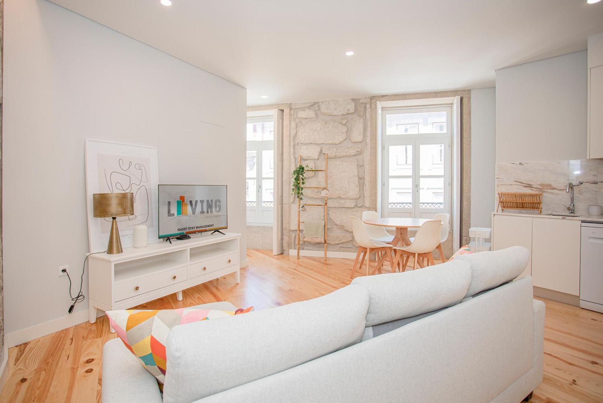Liiiving In Porto - Aliados Stone Apartment Kültér fotó