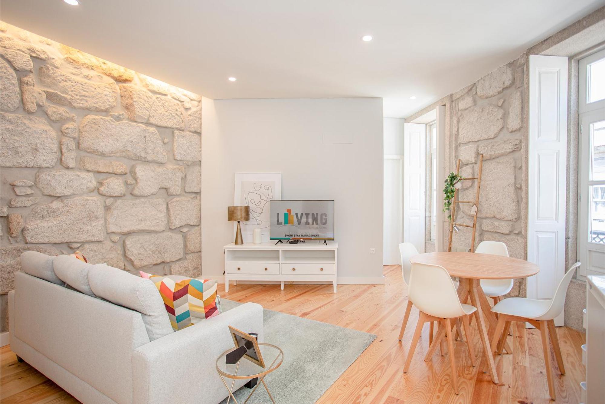 Liiiving In Porto - Aliados Stone Apartment Kültér fotó